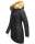 Navahoo Damen Winter Jacke Steppjacke warm gefüttert B374 Schwarz Größe XL - Gr. 42