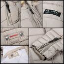 Navahoo Damen Winter Jacke Steppjacke warm gefüttert B374 Schoko Größe M - Gr. 38
