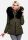 Navahoo Damen Winter Jacke Designer Parka mit Kunstfell B369