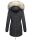 Navahoo 2in1 Damen Winter Jacke Parka warm mit Kunstfell B365 Schwarz Größe S - Gr. 36