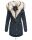 Navahoo 2in1 Damen Winter Jacke Parka warm mit Kunstfell B365 Navy Größe XS - Gr. 34