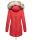 Navahoo 2in1 Damen Winter Jacke Parka warm mit Kunstfell B365 Rot Größe XS - Gr. 34