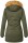 Marikoo Damen Winter Jacke Parka warm gefüttert B362 Grün Größe XS - Gr. 34