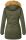 Marikoo Damen Winter Jacke Parka warm gefüttert B362 Grün Größe L - Gr. 40