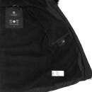 Navahoo Damen Winter Jacke warm gefüttert Teddyfell B361 Schwarz Größe XS - Gr. 34