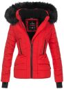 Navahoo Damen Winter Jacke warm gefüttert Teddyfell...