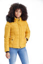 Navahoo Damen Winter Stepp Jacke gefüttert mit Teddyfell B355