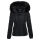 Navahoo Damen Winter Stepp Jacke gefüttert mit Teddyfell B355 Schwarz Größe L - Gr. 40