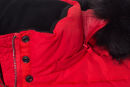 Navahoo Damen Winter Stepp Jacke gefüttert mit Teddyfell B355 Rot Größe L - Gr. 40