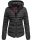 Marikoo Amber Damen Steppjacke Winterjacke B354 Schwarz Größe S - Gr. 36