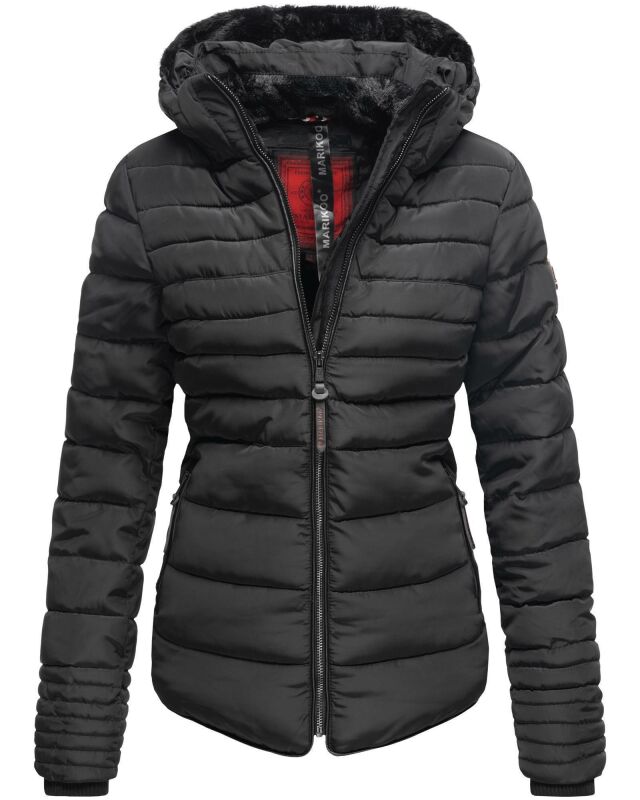 Marikoo Poisen Damen Winter Jacke Stepp Winterjacke mit Stehkragen wa,  69,90 €