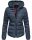 Marikoo Amber Damen Steppjacke Winterjacke B354 Dunkelblau Größe S - Gr. 36