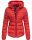 Marikoo Amber Damen Steppjacke Winterjacke B354 Rot Größe XS - Gr. 34