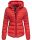 Marikoo Amber Damen Steppjacke Winterjacke B354 Rot Größe XS - Gr. 34