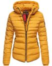 Marikoo Amber Damen Steppjacke Winterjacke B354 Gelb...