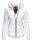 Marikoo Amber Damen Steppjacke Winterjacke B354 Weiss Größe XXL - Gr. 44