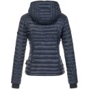 Navahoo Kimuk Damen Steppjacke B348 Navy - Dunkelblau Größe XS - Gr. 34