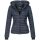 Navahoo Kimuk Damen Steppjacke B348 Navy - Dunkelblau Größe XS - Gr. 34