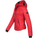 Navahoo Kimuk Damen Steppjacke B348 Rot - Red Größe XS - Gr. 34