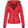 Navahoo Kimuk Damen Steppjacke B348 Rot - Red Größe XS - Gr. 34