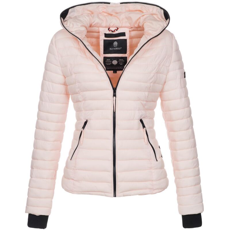 Navahoo Kimuk Damen Steppjacke B348 Rosa Größe XS - Gr. 34