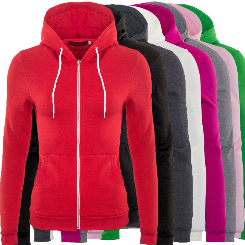 Damen Sweatshirt Hoodie mit Kapuze B206