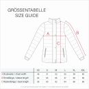 Navahoo warme Damen Winterjacke Kurzjacke gefüttert B301 Bordeaux - Rot Größe XS - Gr. 34