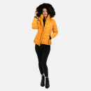 Navahoo warme Damen Winterjacke Kurzjacke gefüttert B301 Gelb - Yellow Größe XXL - Gr. 44