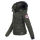 Navahoo warme Damen Winterjacke Kurzjacke gefüttert B301 Olive - Green Größe XL - Gr. 42