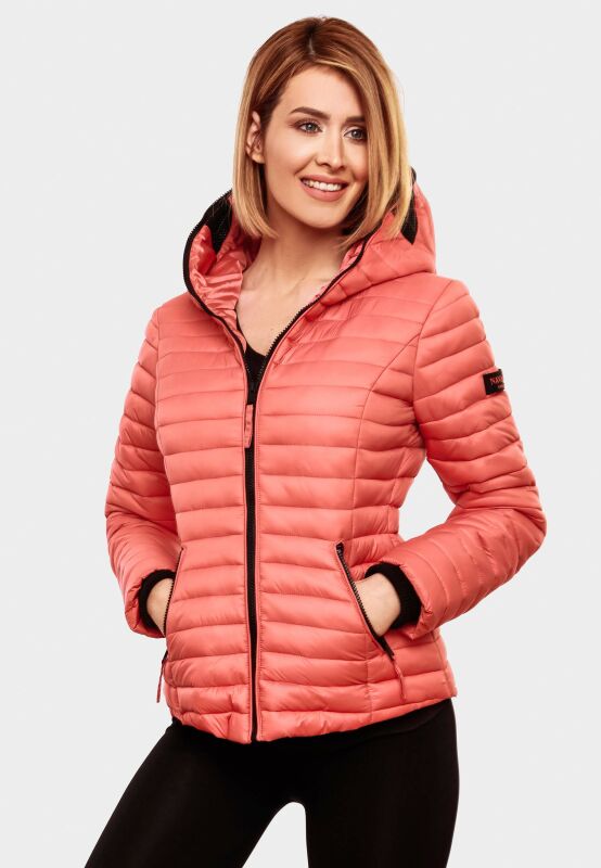 Navahoo Kimuk Damen Steppjacke B348 Coral Größe XS - Gr. 34