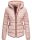 Marikoo Amber Damen Steppjacke Winterjacke B354 Rosa Größe XL - Gr. 42