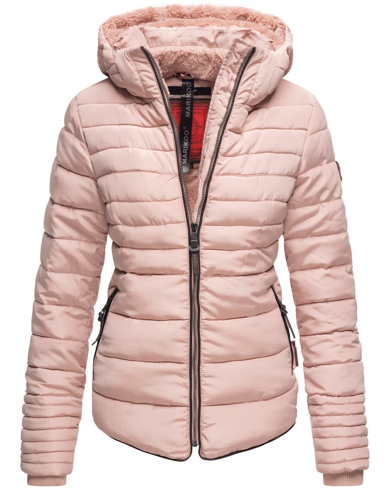 Spannende Winterjacke Rosa Damen Bild