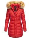 Navahoo Damen Winter Jacke Steppjacke warm gefüttert B374 Rot Größe L - Gr. 40