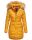 Navahoo Damen Winter Jacke Steppjacke warm gefüttert B374 Gelb Größe L - Gr. 40