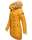 Navahoo Damen Winter Jacke Steppjacke warm gefüttert B374 Gelb Größe L - Gr. 40