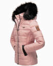Marikoo warme Damen Winter Jacke Steppjacke B391 Rosa Größe XS - Gr. 34