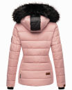 Marikoo warme Damen Winter Jacke Steppjacke B391 Rosa Größe XS - Gr. 34