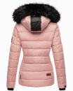 Marikoo warme Damen Winter Jacke Steppjacke B391 Rosa Größe XS - Gr. 34