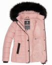 Marikoo warme Damen Winter Jacke Steppjacke B391 Rosa Größe XS - Gr. 34