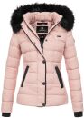 Marikoo warme Damen Winter Jacke Steppjacke B391 Rosa...