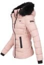 Marikoo warme Damen Winter Jacke Steppjacke B391 Rosa Größe S - Gr. 36