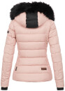 Marikoo warme Damen Winter Jacke Steppjacke B391 Rosa Größe M - Gr. 38