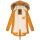 Navahoo warme Damen Winter Jacke mit Teddyfell B399 Gelb Größe XS - Gr. 34
