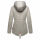 Marikoo Manolya Damen Winter Jacke Parka mit Teddyfell B376 Grau Größe S - Gr. 36