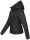 Marikoo Samtpfote leichte Damen Steppjacke B600 Schwarz Größe XS - Gr. 34