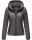 Marikoo Samtpfote leichte Damen Steppjacke B600 Grau Größe XS - Gr. 34