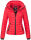 Marikoo Samtpfote leichte Damen Steppjacke B600 Rot Größe XS - Gr. 34