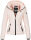 Marikoo Samtpfote leichte Damen Steppjacke B600 Rosa Größe XS - Gr. 34