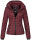 Marikoo Samtpfote leichte Damen Steppjacke B600 Bordeaux Größe XS - Gr. 34