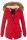 Marikoo Akira warme Damen Winter Jacke mit Kapuze B601 Rot Größe XS - Gr. 34